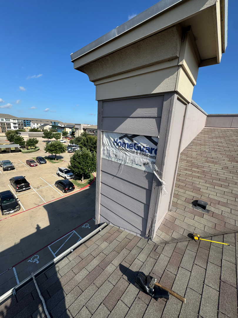 Before Exterior Repair in Leander in Leander, Texas