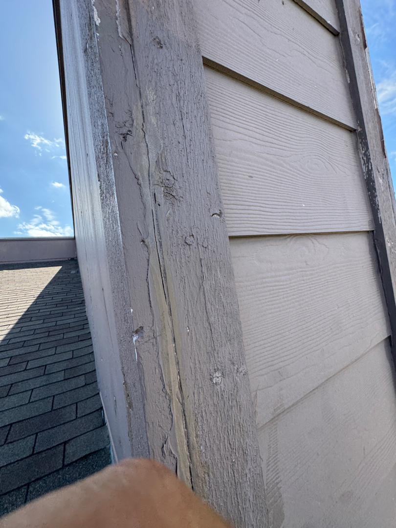 Before Exterior Repair in Leander in Leander, Texas