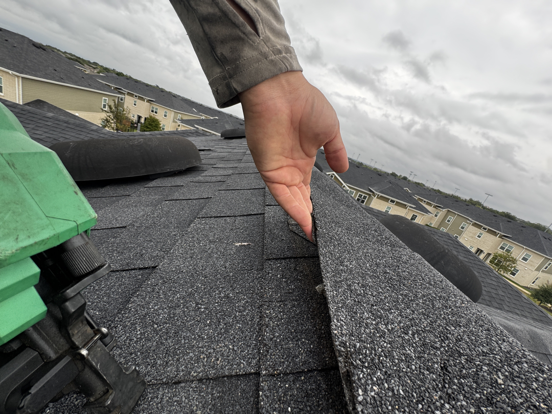 Before Ridge repair Camden Leander in Leander, Texas