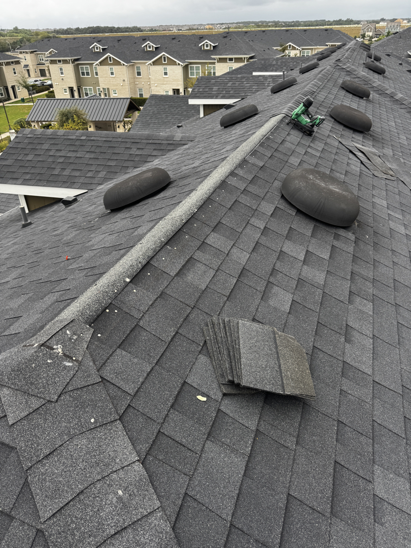 Before Ridge repair Camden Leander in Leander, Texas